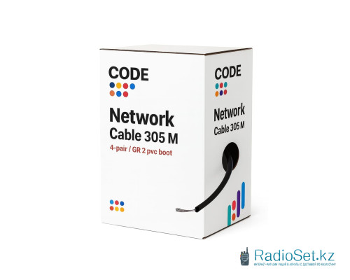 FTP кабель уличный, 5e Standart 4х2х0,50 мм,  бухта 305 м